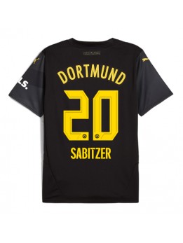 Borussia Dortmund Marcel Sabitzer #20 Gostujuci Dres 2024-25 Kratak Rukavima